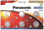  Panasonic CR-2025 bat(3B) Lithium 6 (CR-2025EL/6B)